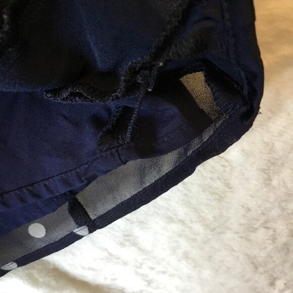 Banana Republic Navy Polka Dot Spaghetti Tank Top - Picture 12 of 13